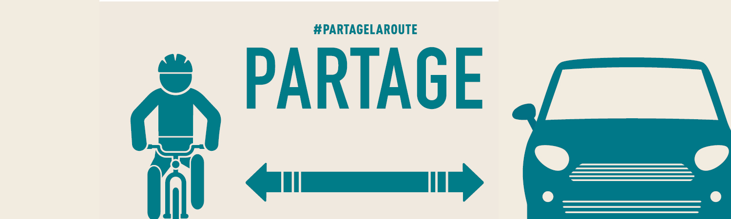 Campagne de sensibilisation #PartageLaRoute